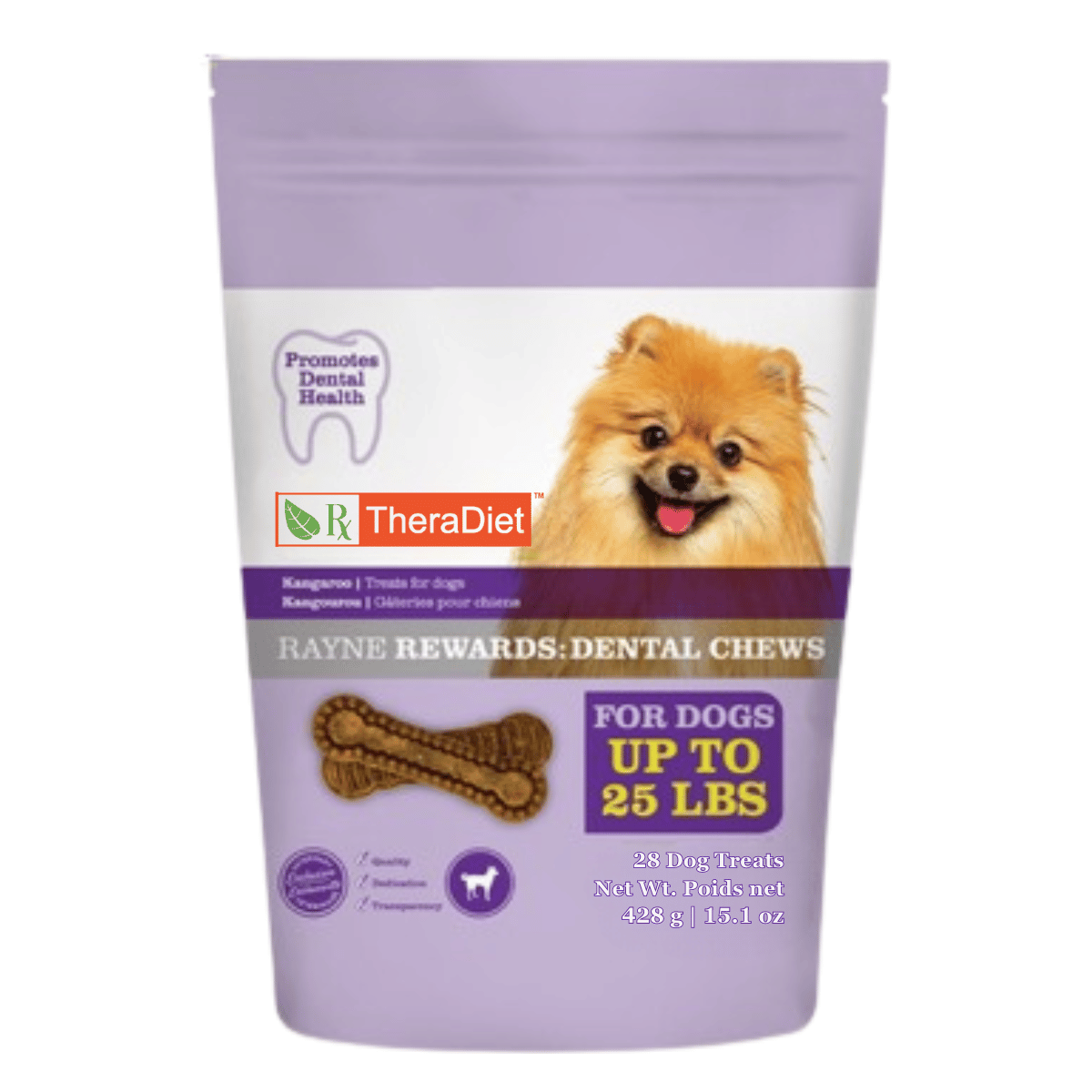 Kangaroo Dental Chews For Dogs For Dogs Under 25 Pounds