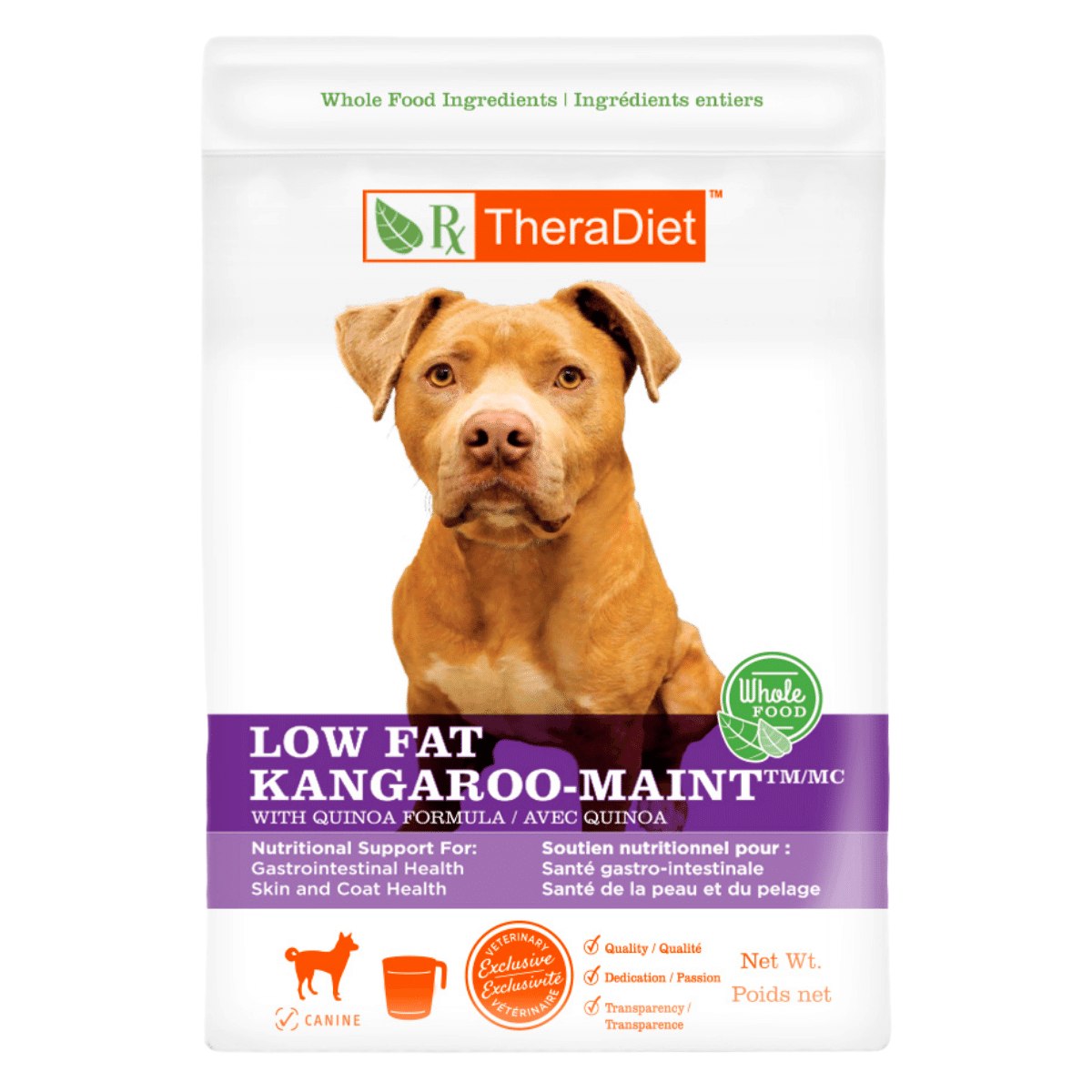 Low Fat KangarooMAINT with Quinoa Dry Dog Food Rayne Nutrition