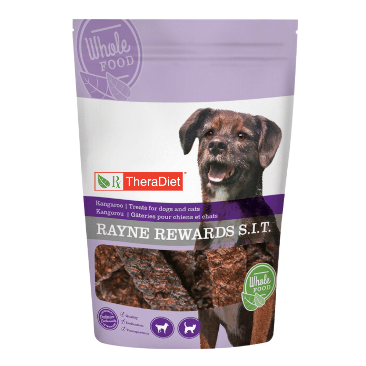 Rayne Rewards Kangaroo Jerky Treats for Dogs and Cats