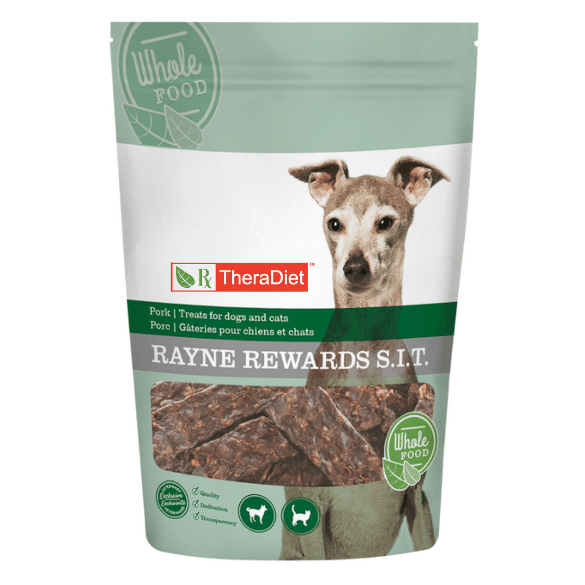 Rayne Rewards Pork Jerky Treats for Dogs and Cats
