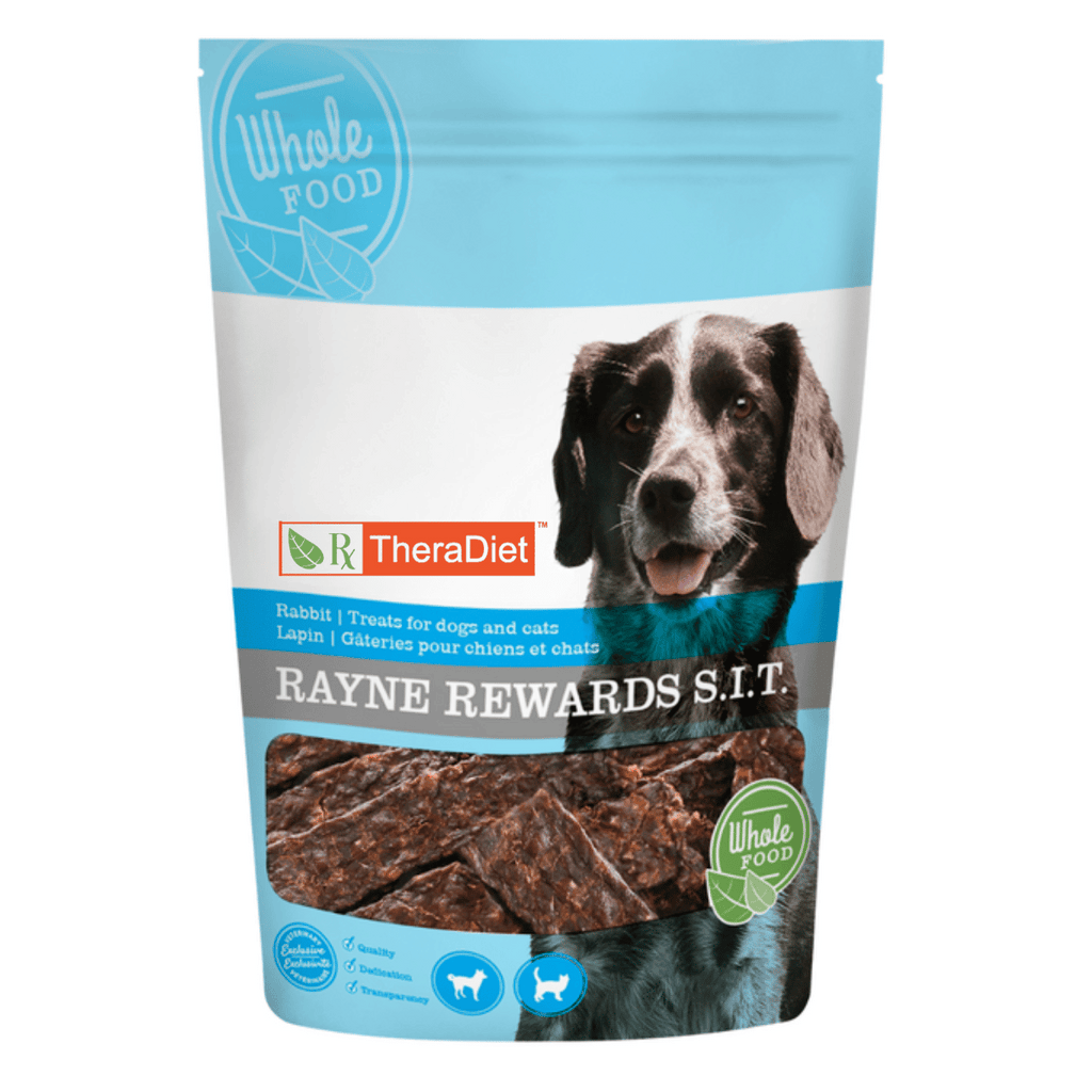 Allergy Support Rabbit Jerky Dog Treats Rayne Nutrition