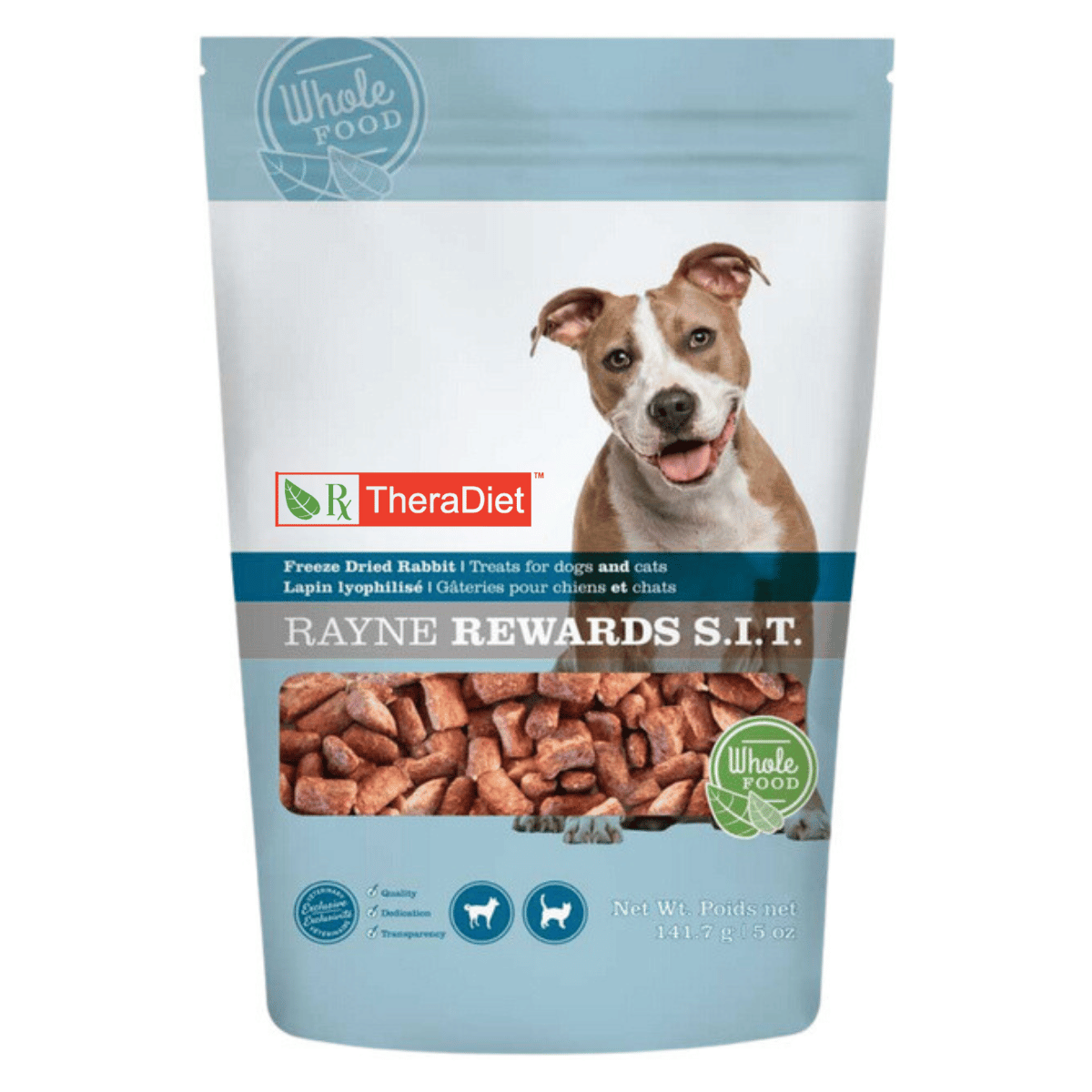 Rayne Rewards Freeze Dried Rabbit Treats for Dogs and Cats