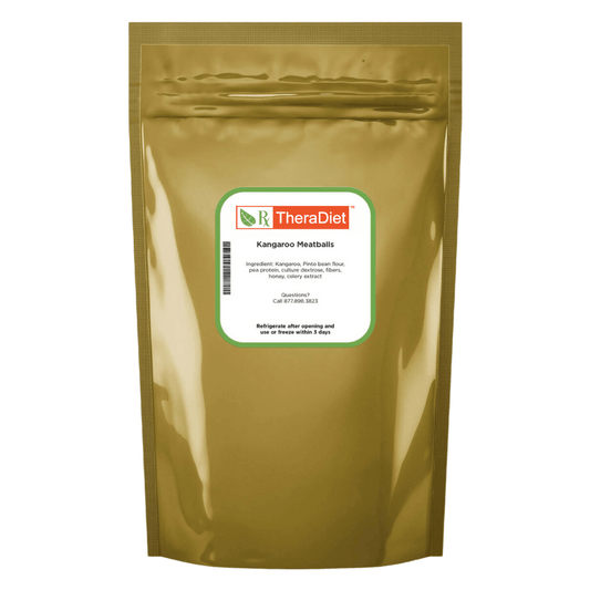 Kangaroo Meatballs For Dogs