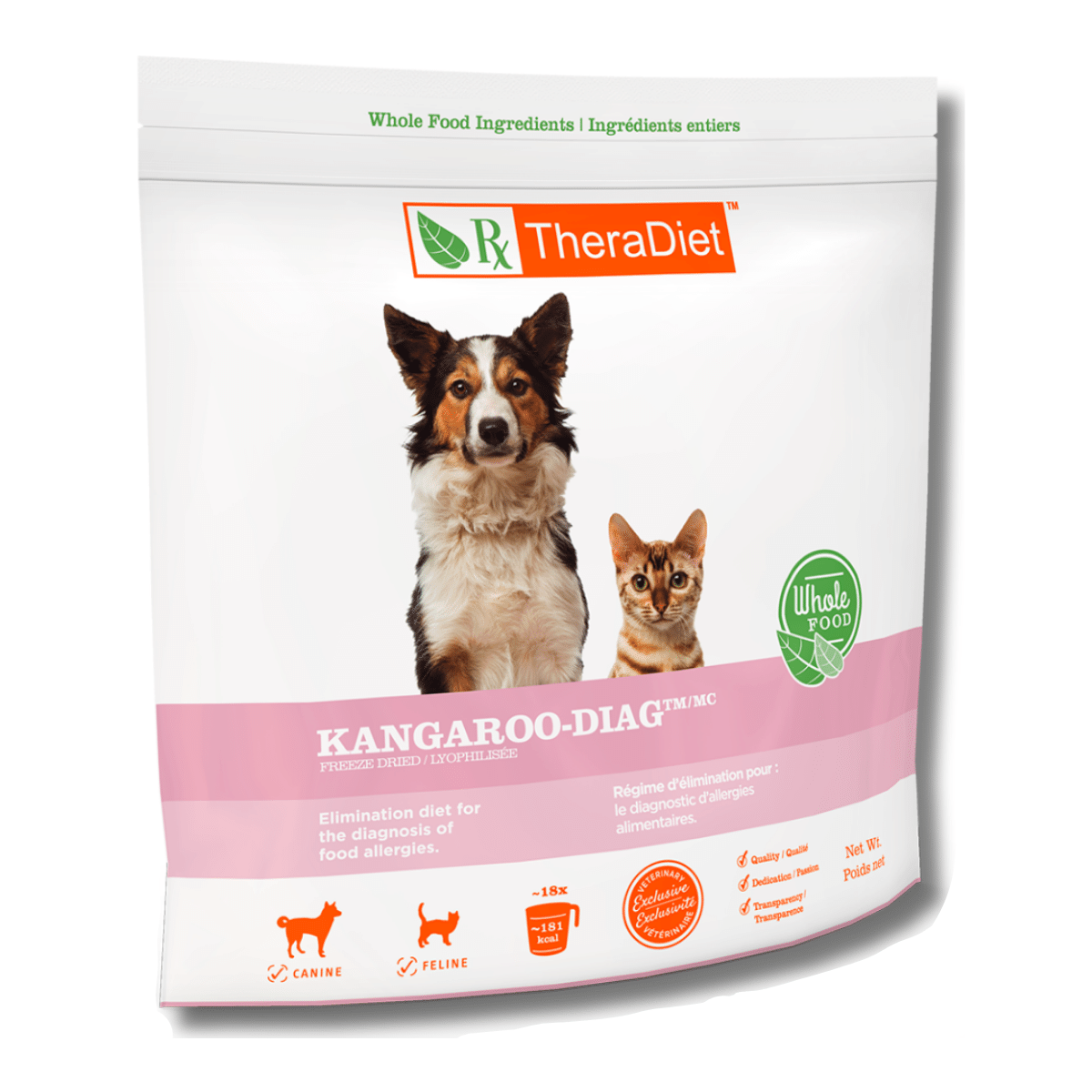 Kangaroo-DIAG Freeze-Dried Food For Dogs And Cats