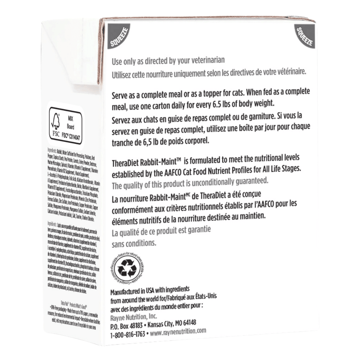 Rabbit-MAINT Chunky Stew For Cats